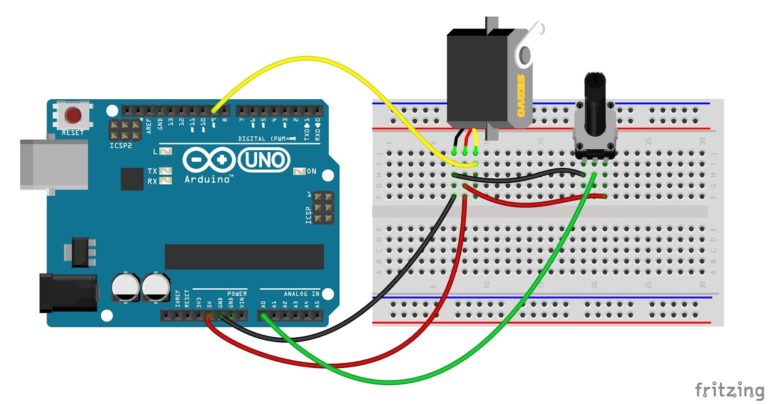 Servo Motor Control Using Arduino Tutorial And Code 2845