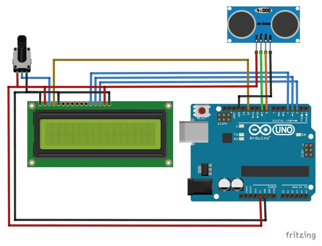 Ultrasonic Distance Measurement Using Arduino How To Make