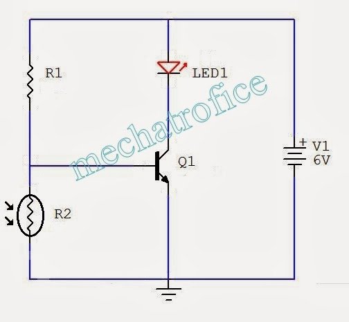 Automatic Light Control Circuit Diagram