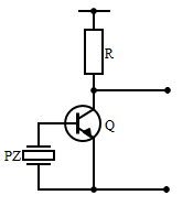 Piezo Transistor biasing
