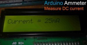 Arduino ammeter
