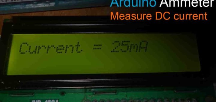 Arduino ammeter
