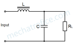 LC filter circuit diagram
