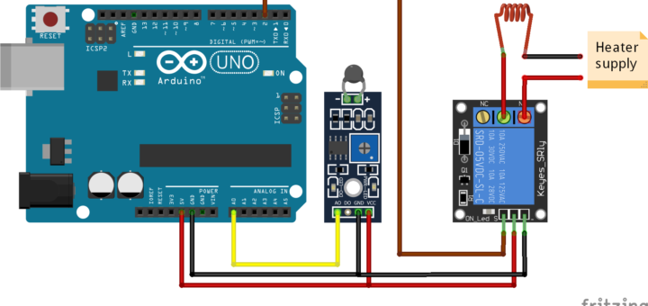 arduino heater controller circuit